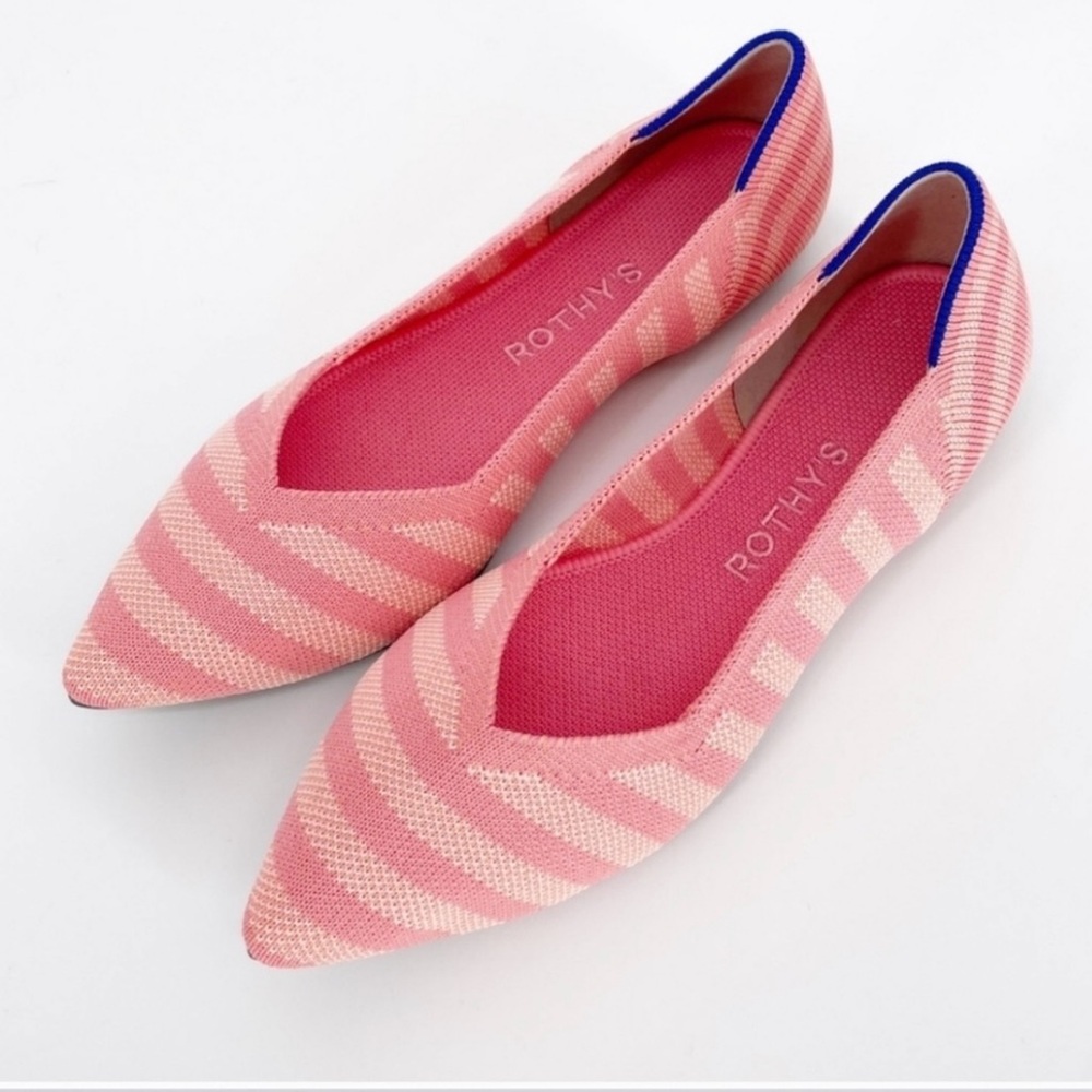 Rothy’s “the point” in macaron color. Size 10 Never worn!
